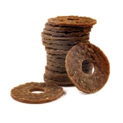 PetSafe Busy Buddy Peanut Butter Flavor Rawhide Dog Chew Treat Ring Refills, Large -Deals PETSAFE Store 1182408 A6