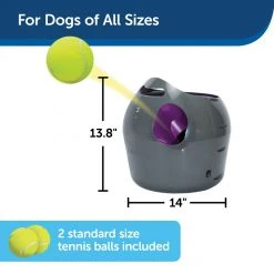 PetSafe Automatic Ball Launcher Dog Toy - Tennis Ball Throwing Machine for Dogs 15 PetSafe Automatic Ball Launcher Dog Toy - Tennis Ball Throwing Machine for Dogs -Deals PETSAFE Store 1204235 A4