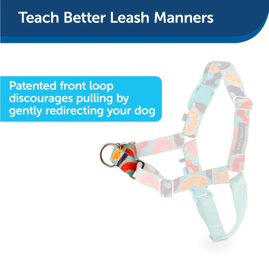 PetSafe Easy Walk Chic Dog Harness, Donuts 4 PetSafe Easy Walk Chic Dog Harness, Donuts - Image 2