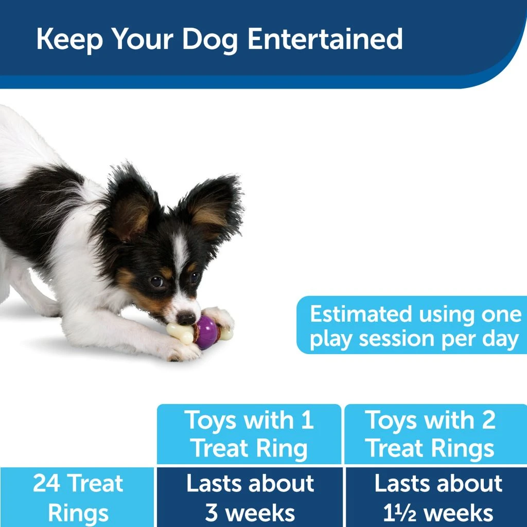 PetSafe Rawhide Treat Rings, Variety pk., 24 Count, Large 8 PetSafe Rawhide Treat Rings, Variety pk., 24 Count, Large - Image 6