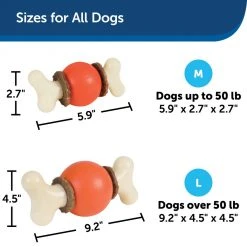 PetSafe Sportsmen Bouncy Bone Dog Chew Toy, Medium 13 PetSafe Sportsmen Bouncy Bone Dog Chew Toy, Medium -Deals PETSAFE Store 1258807 A4