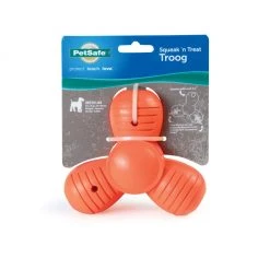 PetSafe Sportsmen Troog Squeak 'N Treat Dog Chew Toy, Medium 15 PetSafe Sportsmen Troog Squeak 'N Treat Dog Chew Toy, Medium -Deals PETSAFE Store 1258822 A6