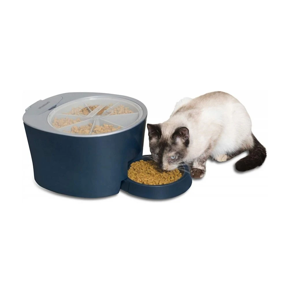 PetSafe 6 Meal Programmable Pet Food Dispenser, Automatic Dog and Cat Feeder - Dry Kibble or Semi-Moist Pet Food 3 PetSafe 6 Meal Programmable Pet Food Dispenser, Automatic Dog and Cat Feeder - Dry Kibble or Semi-Moist Pet Food