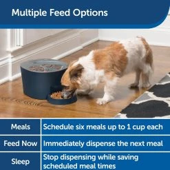 PetSafe 6 Meal Programmable Pet Food Dispenser, Automatic Dog and Cat Feeder - Dry Kibble or Semi-Moist Pet Food 17 PetSafe 6 Meal Programmable Pet Food Dispenser, Automatic Dog and Cat Feeder - Dry Kibble or Semi-Moist Pet Food -Deals PETSAFE Store 1339664 A5