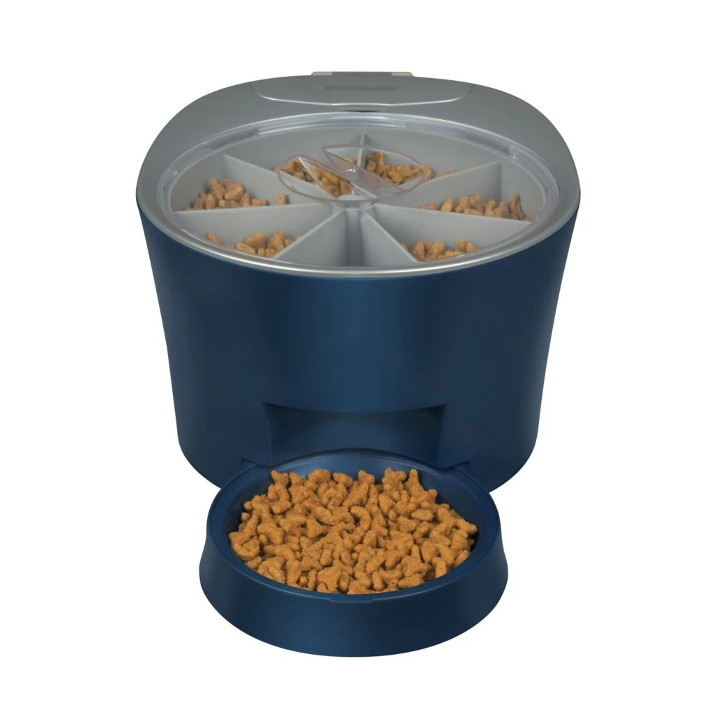 PetSafe 6 Meal Programmable Pet Food Dispenser, Automatic Dog and Cat Feeder - Dry Kibble or Semi-Moist Pet Food 11 PetSafe 6 Meal Programmable Pet Food Dispenser, Automatic Dog and Cat Feeder - Dry Kibble or Semi-Moist Pet Food - Image 9