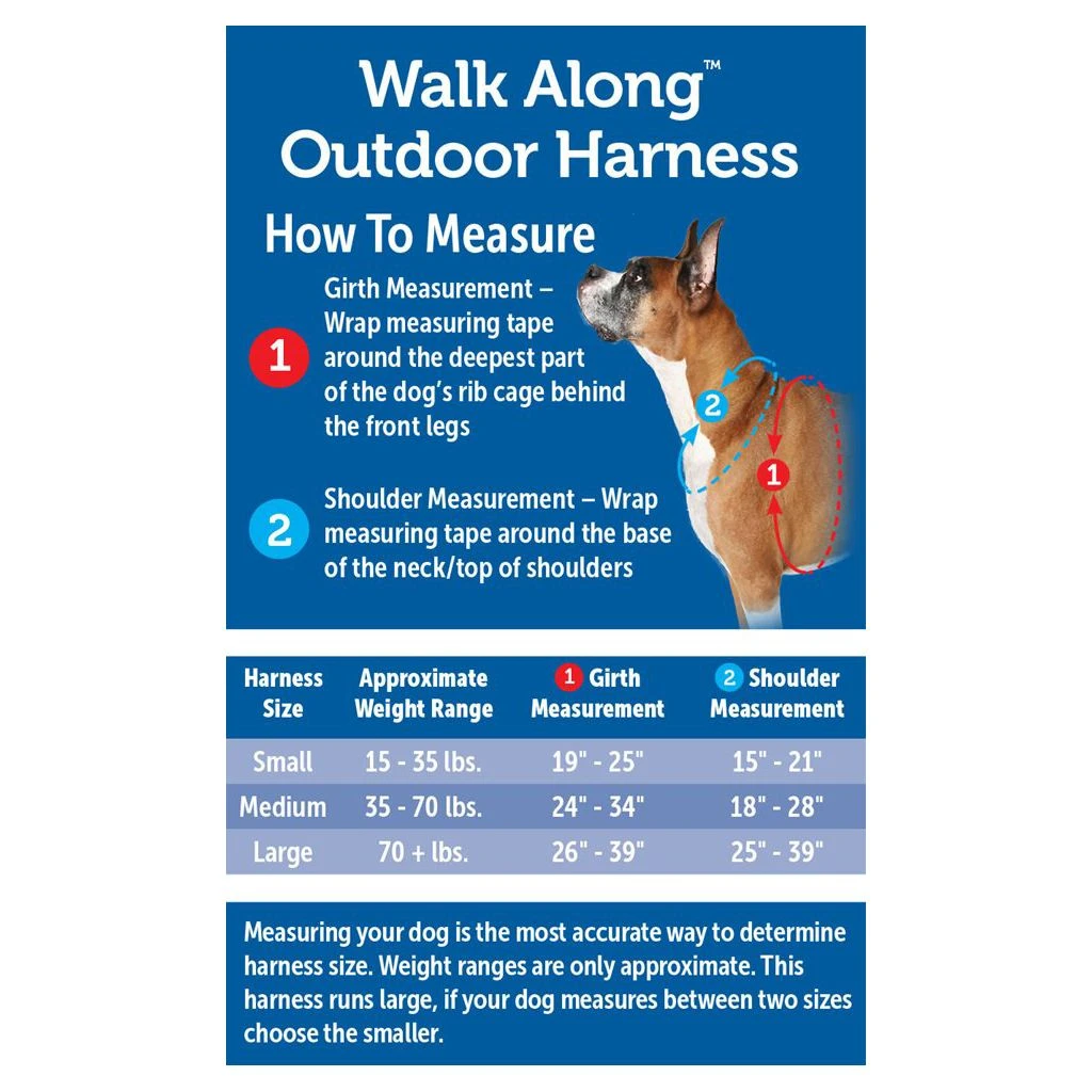 PetSafe Walk Along Reflective Outdoor Dog Harness, Small, Orange 7 PetSafe Walk Along Reflective Outdoor Dog Harness, Small, Orange - Image 5