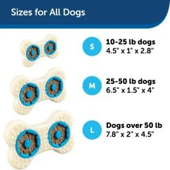 PetSafe Busy Buddy Forever Dog Toy Bone, Medium -Deals PETSAFE Store 1460331 A5