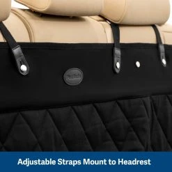 PetSafe Happy Ride Quilted Bench Seat Cover, Black 12 PetSafe Happy Ride Quilted Bench Seat Cover, Black -Deals PETSAFE Store 1923044 A1