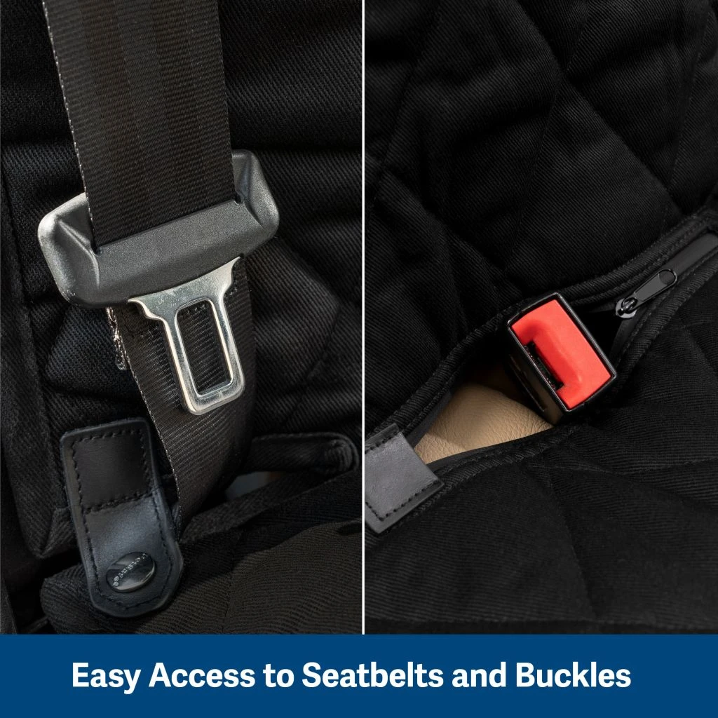 PetSafe Happy Ride Quilted Bench Seat Cover, Black 7 PetSafe Happy Ride Quilted Bench Seat Cover, Black - Image 5