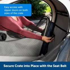 New! PetSafe Happy Ride Collapsible Travel Crate -Deals PETSAFE Store 1923049 A4